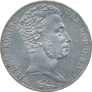Niederlande 3 Gulden 1831 WillemSilber - Top-Qualitt*