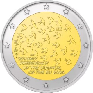 Belgien 2 Euro 2024 - EU-Prsidentschaft